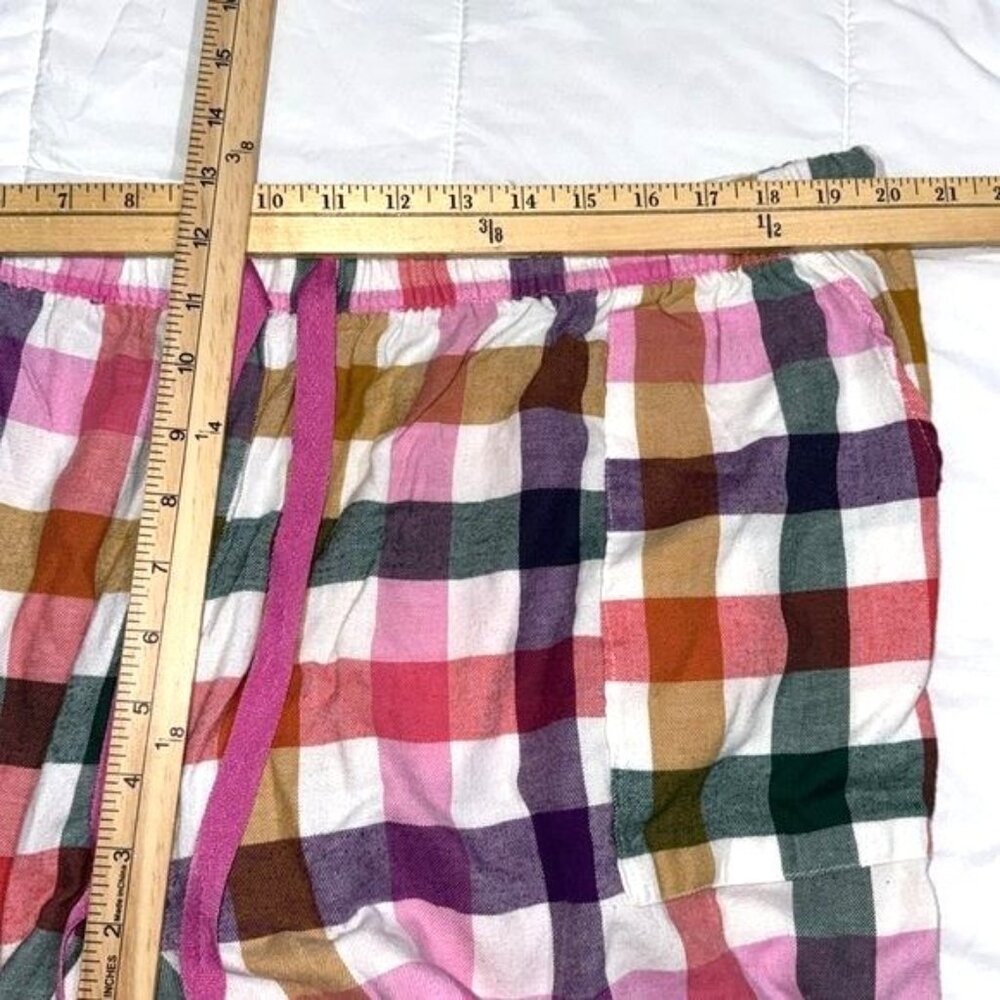 Joyspun Womens Pajama Pants 3X Plaid Multicolor Cotton Blend Lounge Sleepwear - Picture 8 of 8